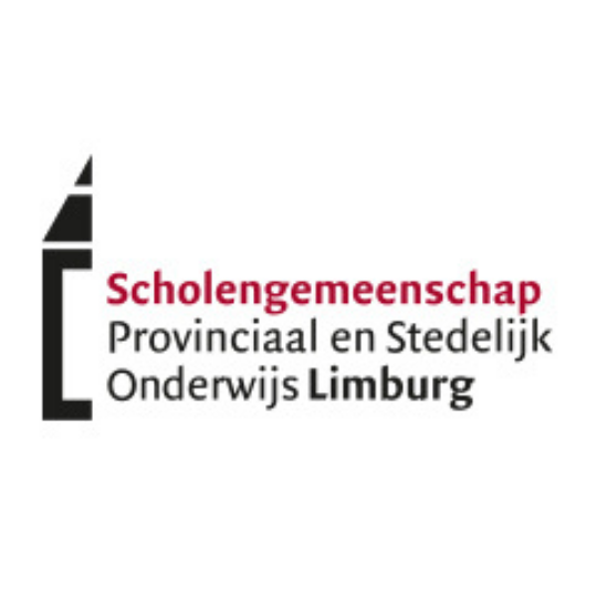 Logo van Scholengemeenschap Provinciaal en Stedelijk Onderwijs Limburg.